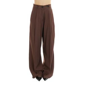 PANTALONE PALAZZO HAVEONE MARRONE